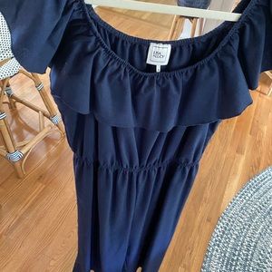 Lisa & Lucy navy blue jumpsuit